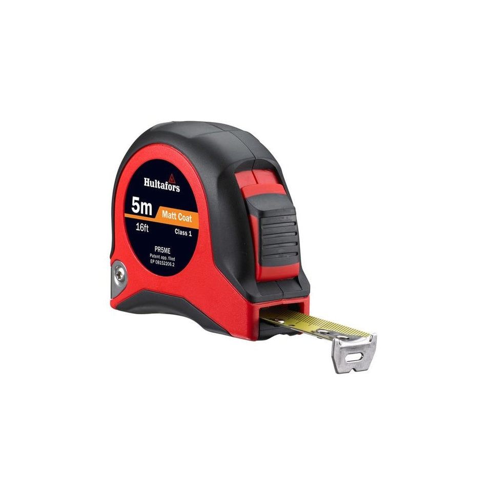 Hultafors PR5ME Short Steel Tape 5m/16ft (Width 19mm)-HUL350223