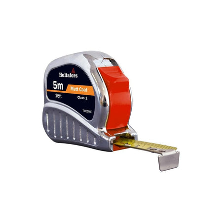 Hultafors TM5ME Chrome Tri-Matic Pocket Tape 5m/16ft (Width 19mm)-HUL368113