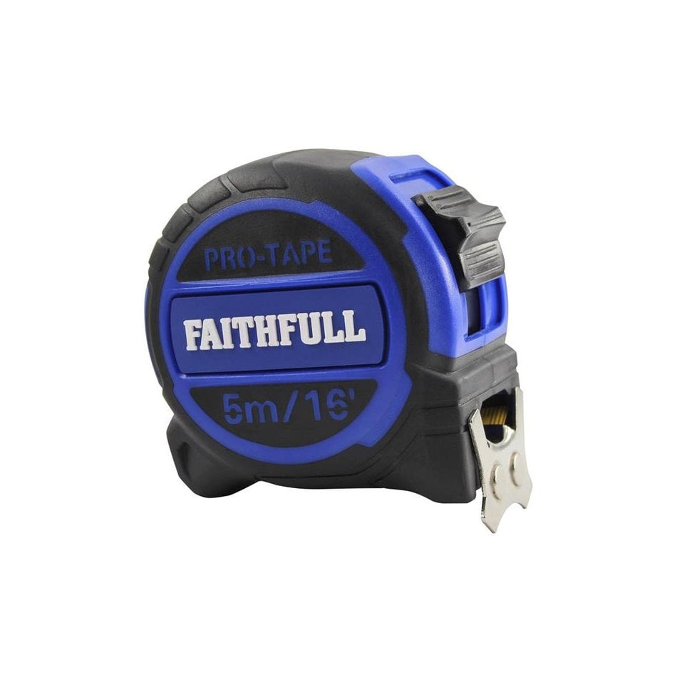 Faithfull Pro Tape Measure 5m/16ft (Width 32mm)-FAITM532MI