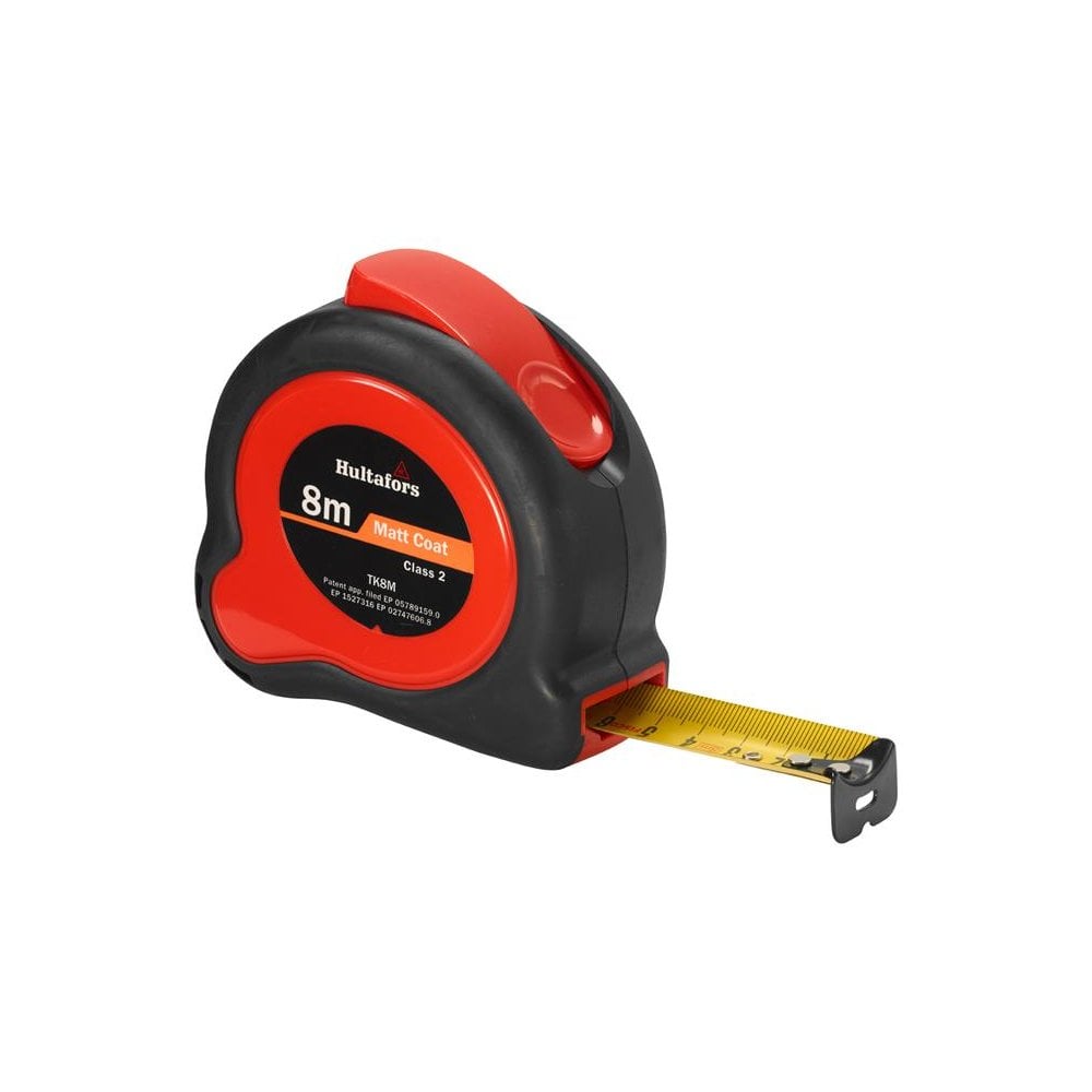 Hultafors TK8M Tuf-Lok Pocket Tape 8m (Width 25mm)-HUL367203