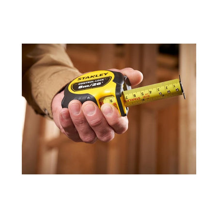 STANLEY® CONTROL-LOCK™ Pocket Tape 8m/25ft (Width 25mm)-STA537236