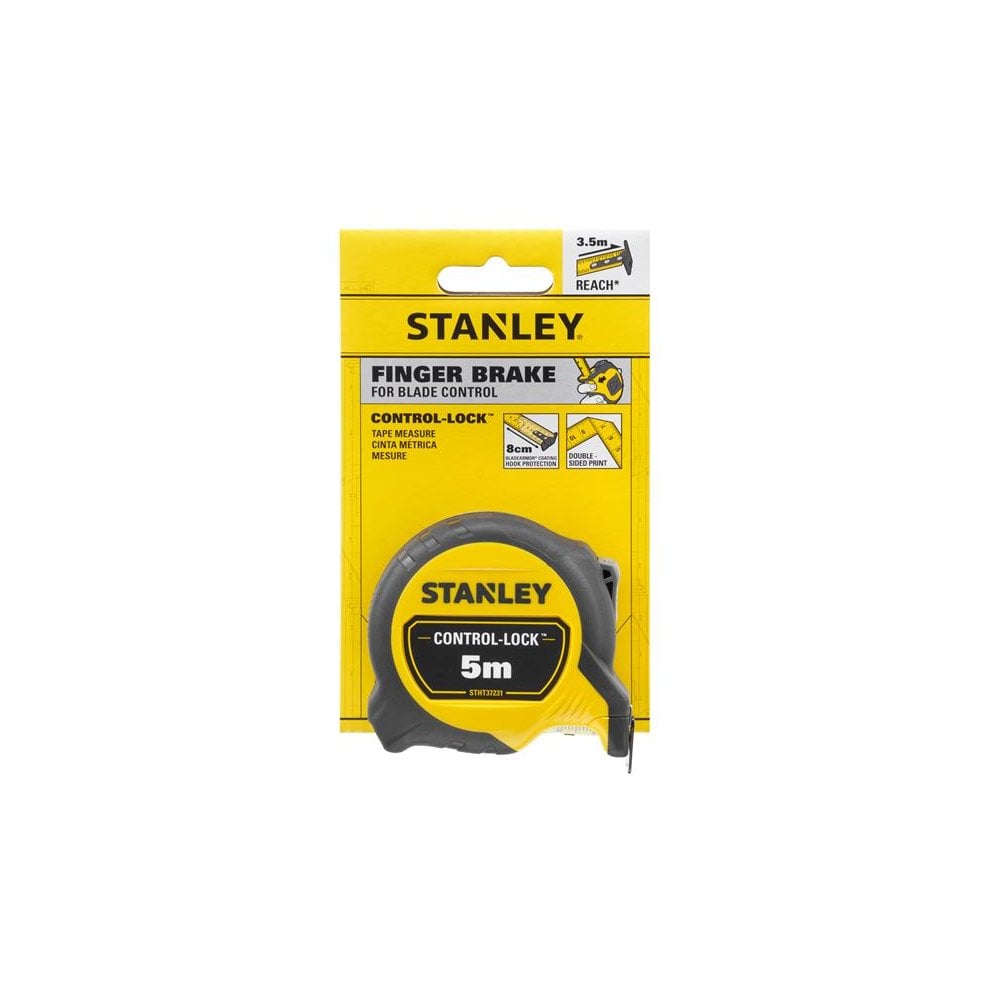 STANLEY® CONTROL-LOCK™ Pocket Tape 5m (Width 25mm) (Metric only)-STA037231