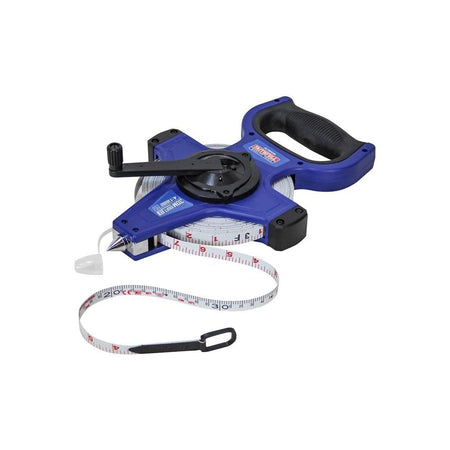 Faithfull Fast Rewind Open Long Tape 30m/100ft (Width 13mm)-FAITMFG30N