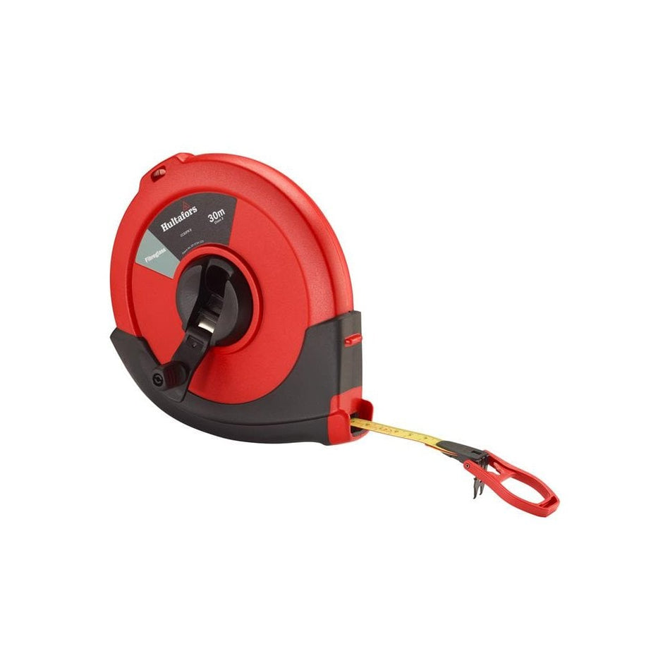 Hultafors CC30FM Fibreglass Long Tape 30m (Width 13mm)-HUL391303