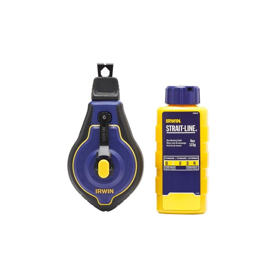 IRWIN® STRAIT-LINE® Speedline Pro Chalk Reel Set 30m-STL048443BC