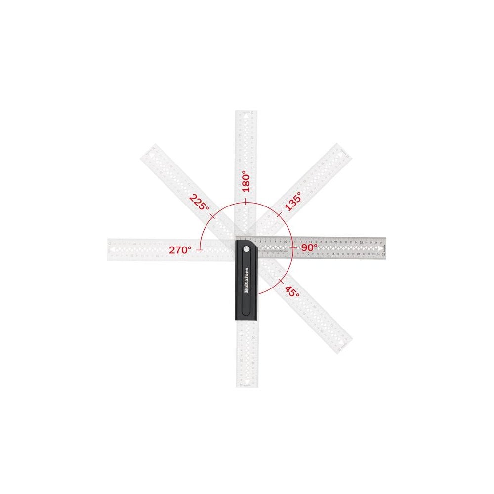 Hultafors Quattro Adjustable Square 300mm-HUL253120