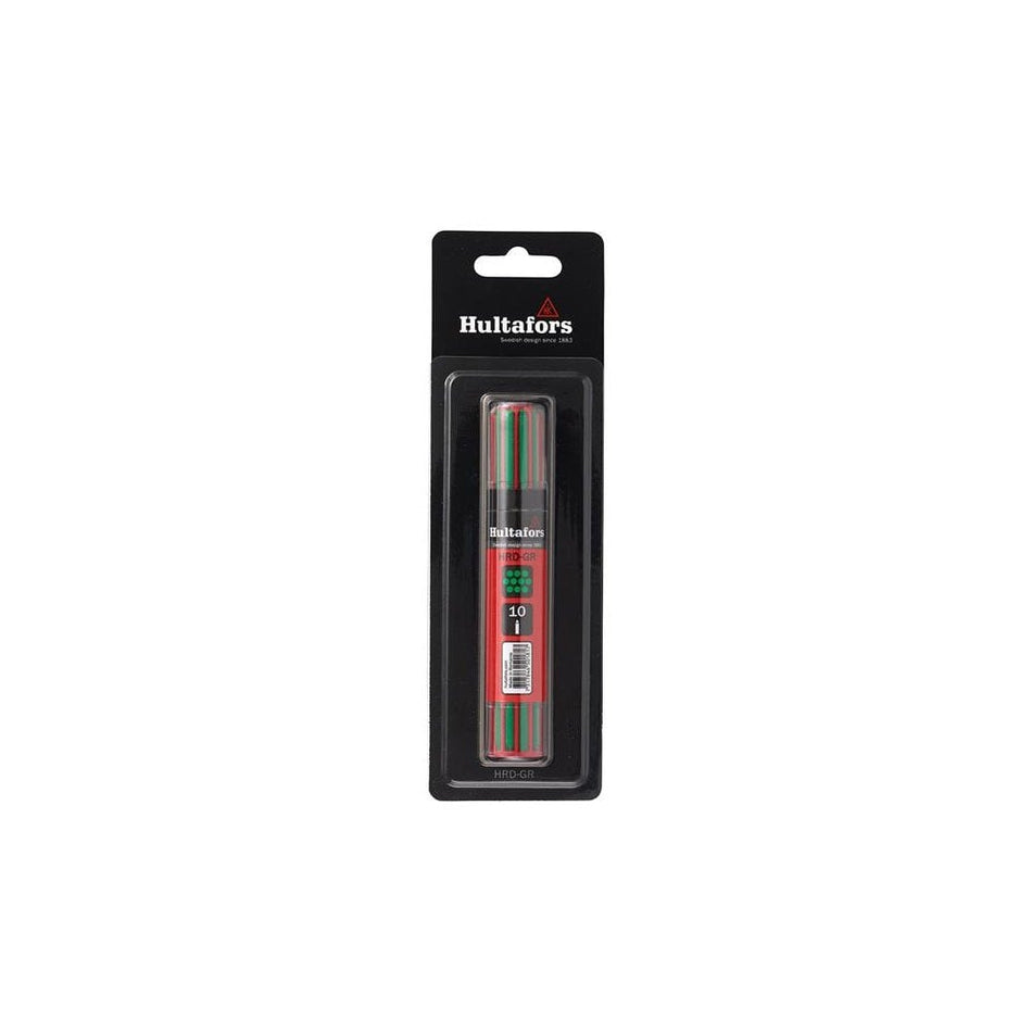 Hultafors Dry Marker Refill Green (10) Blister Pack-HUL650280