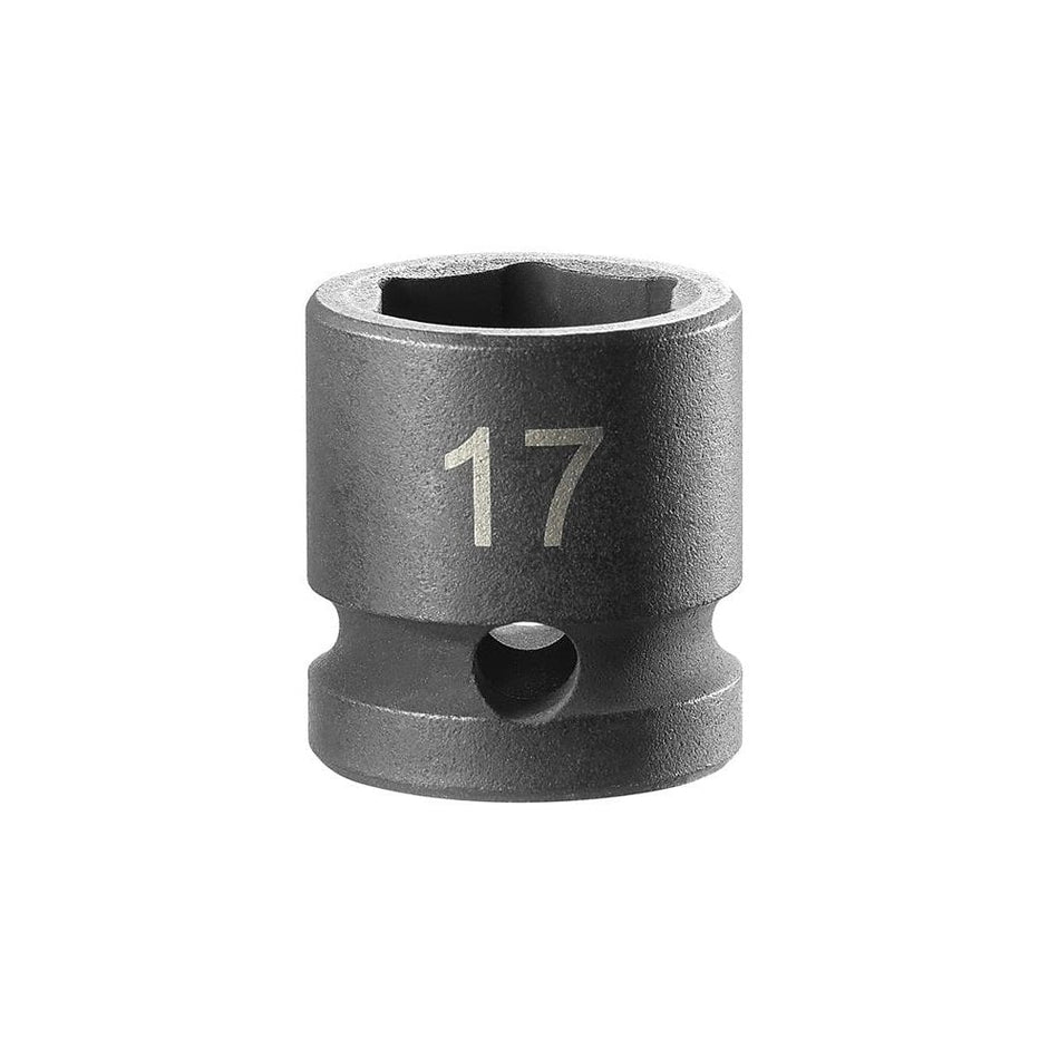 Facom 6-Point Stubby Impact Socket 1/2in Drive 17mm-FCMNSS17A