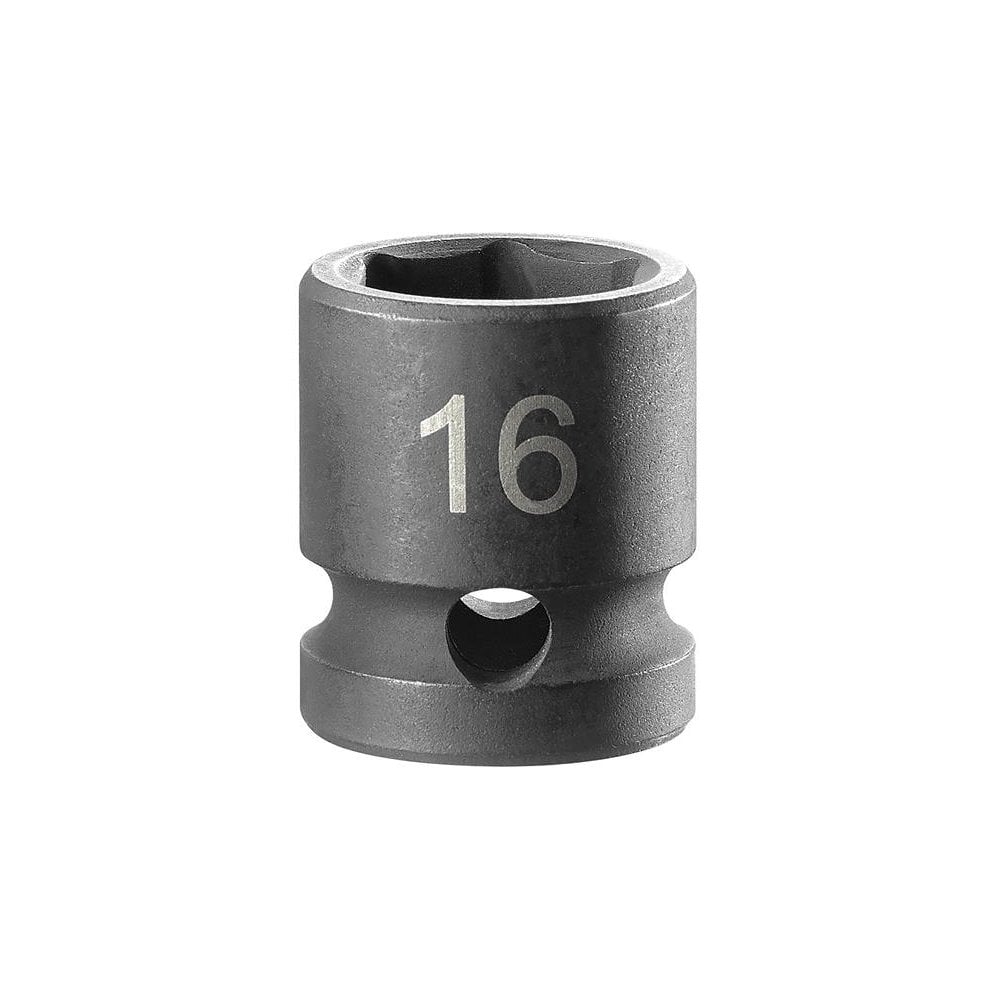 Facom 6-Point Stubby Impact Socket 1/2in Drive 16mm-FCMNSS16A