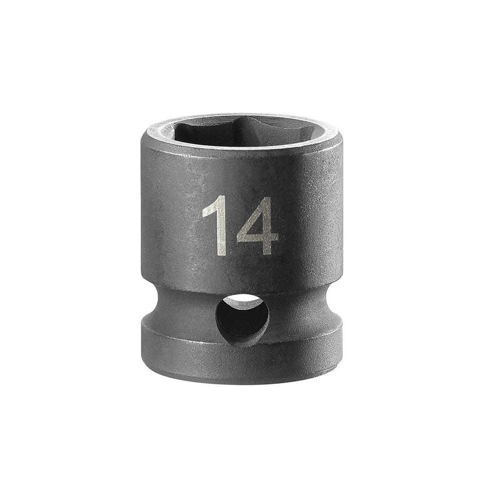 Facom 6-Point Stubby Impact Socket 1/2in Drive 14mm-FCMNSS14A
