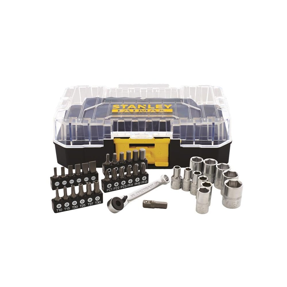 STANLEY® FatMax® 1/4in Socket & Bit Set, 37 Piece-STA019101