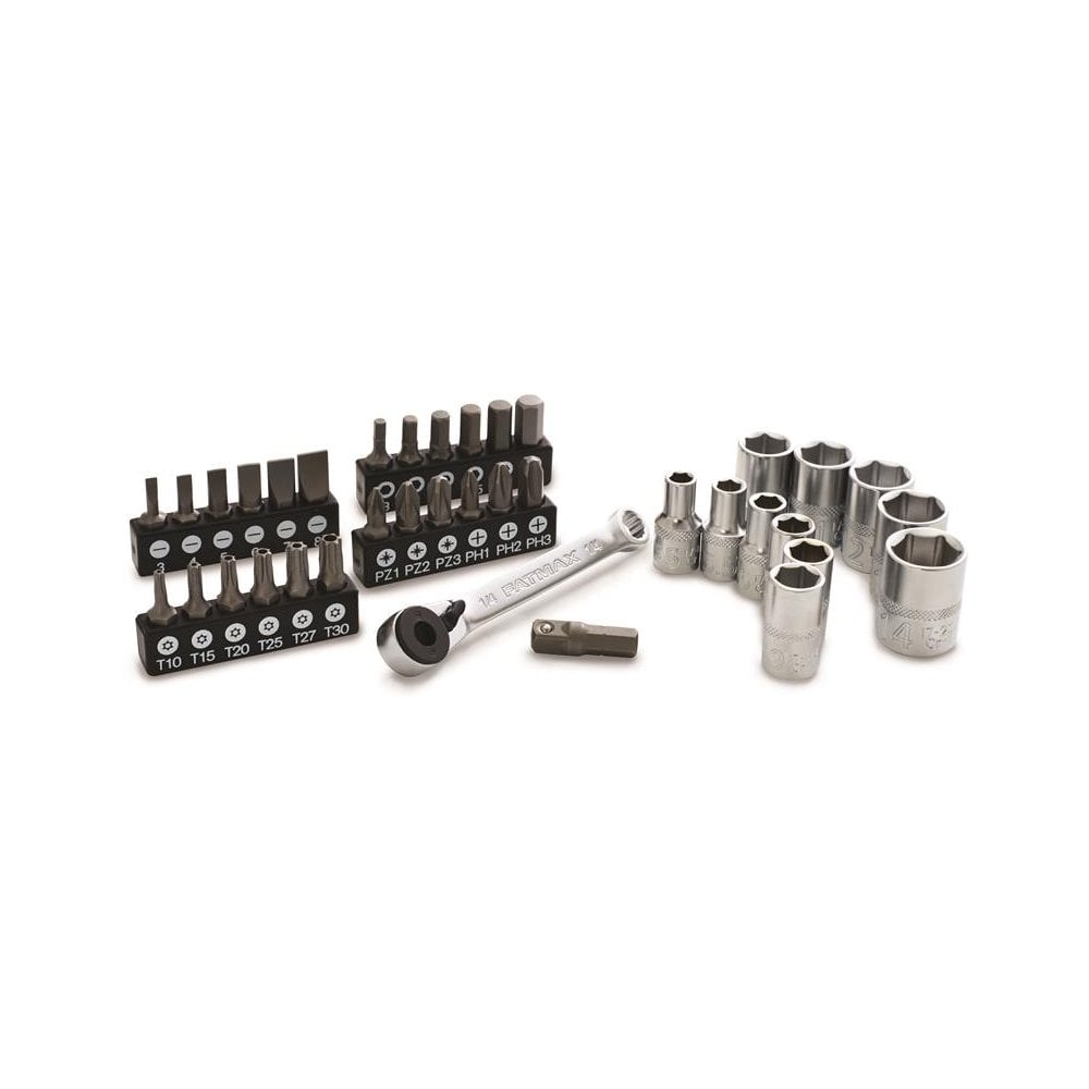 STANLEY® FatMax® 1/4in Socket & Bit Set, 37 Piece-STA019101