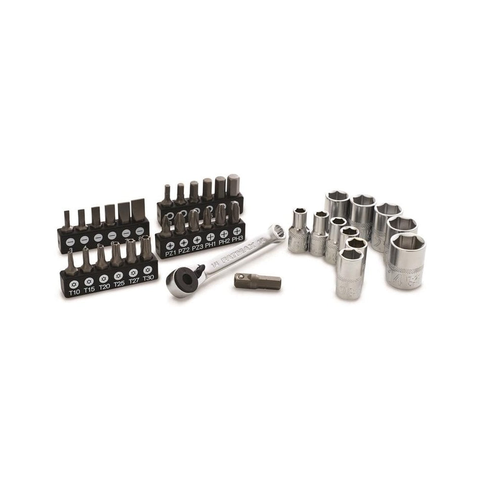 STANLEY® FatMax® 1/4in Socket & Bit Set, 37 Piece-STA019101