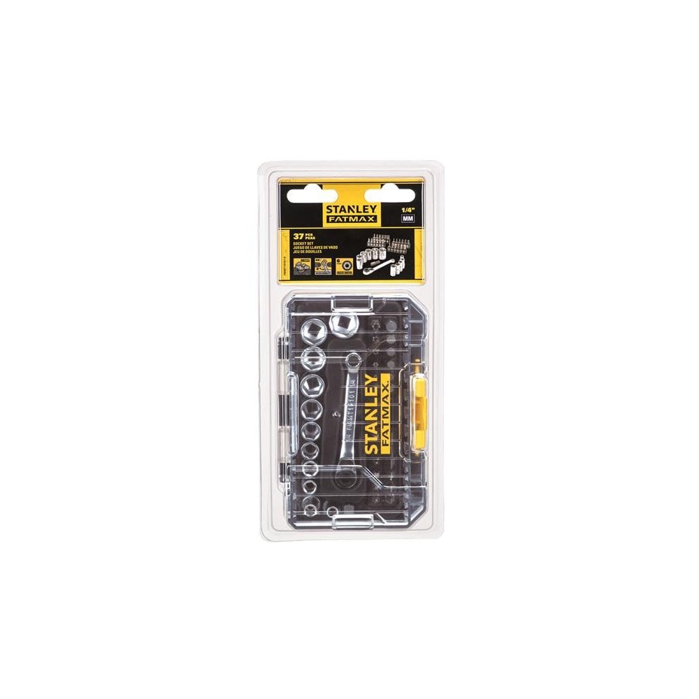 STANLEY® FatMax® 1/4in Socket & Bit Set, 37 Piece-STA019101