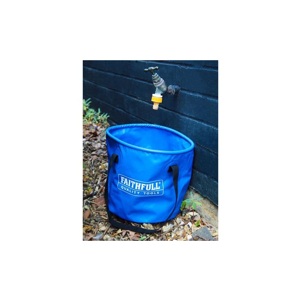 Faithfull Collapsible Bucket 12 litre-FAI12LBUCKET