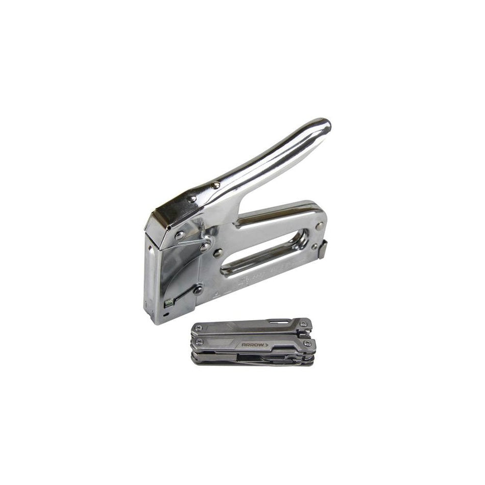 Arrow AT50 Staple Gun with FREE Multi Tool-ARRAT50MULTI