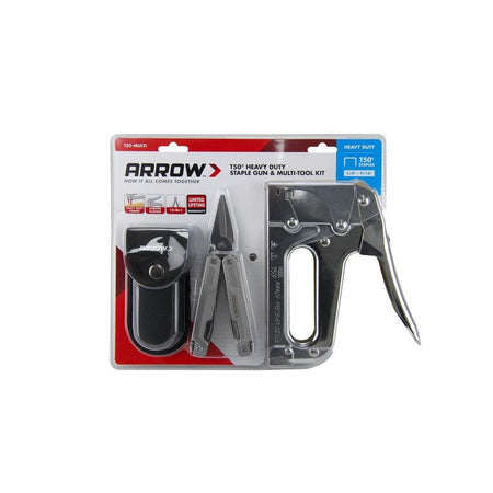 Arrow AT50 Staple Gun with FREE Multi Tool-ARRAT50MULTI