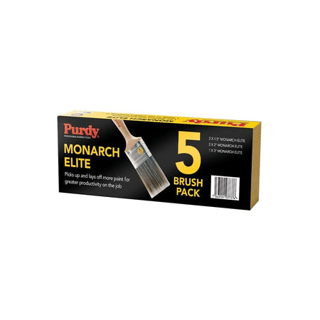 Purdy® Monarch™ Elite™ Paint Brush Set, 5 Piece-PURME5