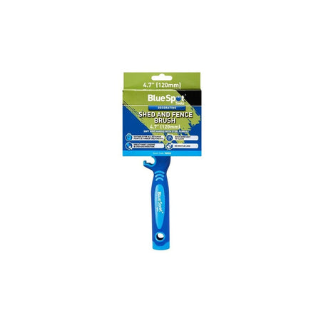 BlueSpot Tools Shed and Fence Brush 120mm-B/S36016