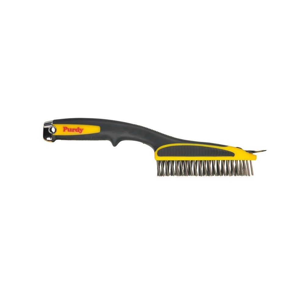 Purdy® Short Handled Wire Brush 11in-PUR140910100