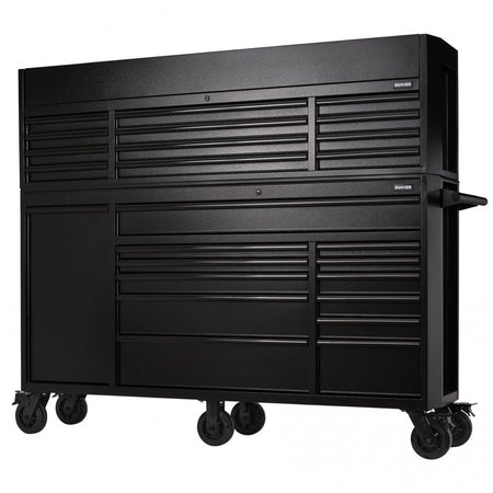 BUNKER Combined Roller Cabinet and Tool Chest, 25 Drawer, 72": No.B200-72C/72R