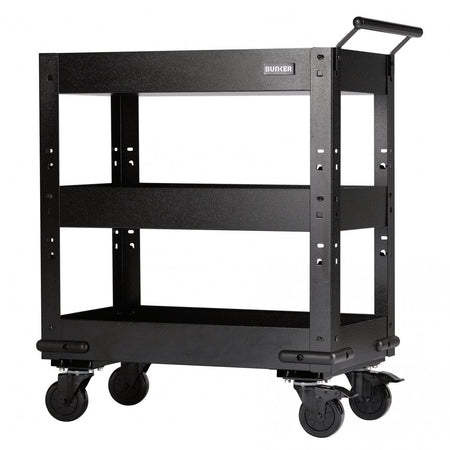 BUNKER Modular 3 Tier Trolley with Pull Handle: No.B400-3TCR