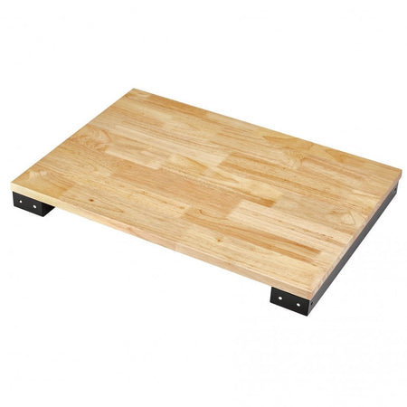 BUNKER Modular Hardwood Worktop for Stock No. 23634: No.MS400-3TCRTW