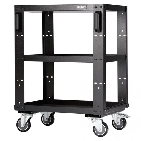 BUNKER Modular 3 Tier Tool Trolley: No.MS400-3TCR