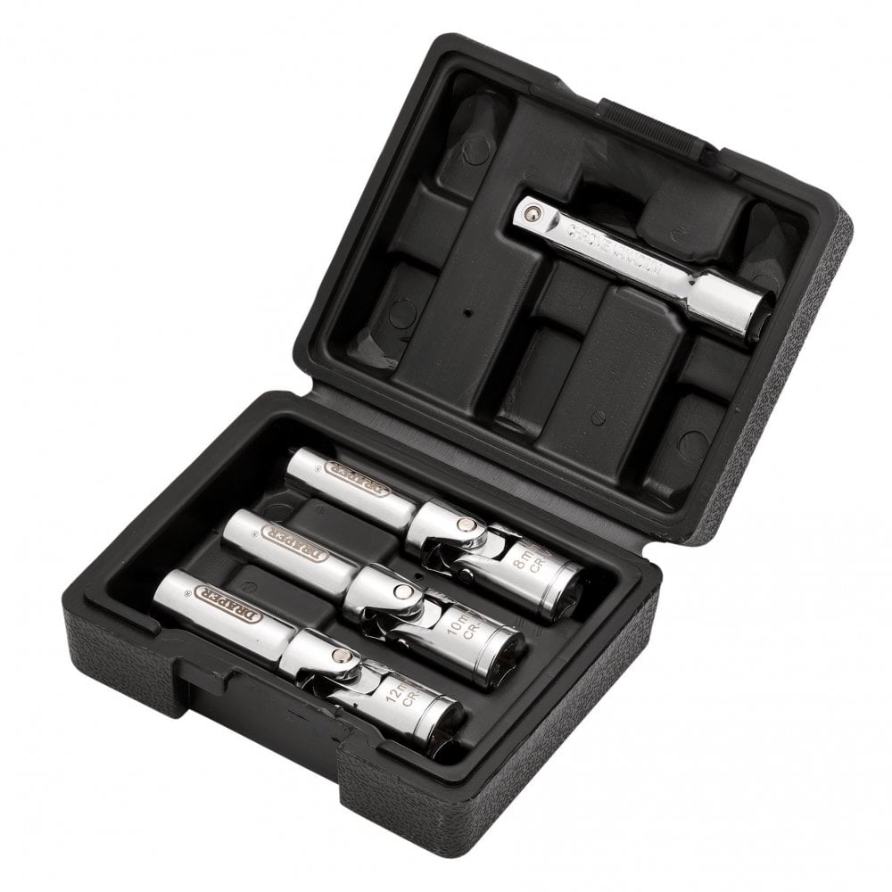 Glow Plug Socket Set, 3/8" Sq. Dr. (4 Piece): No.GPSS-4PC