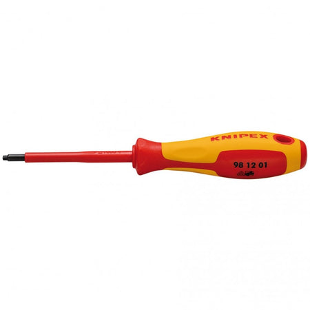 KNIPEX 98 12 01 VDE Insulated Robertson Screwdriver, R1: No.98 12 01