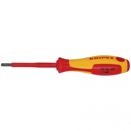KNIPEX 98 26 25 VDE Insulated Torx Screwdriver TX25 x 80mm: No.98 26 25