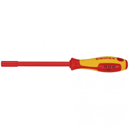 KNIPEX 98 03 05 VDE Insulated Nut Driver, 5.0 x 125mm: No.98 03 05