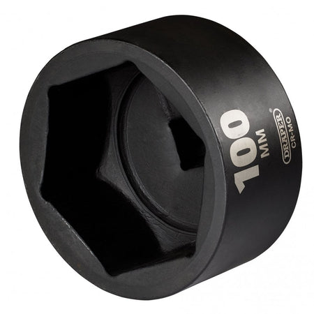 Draper HI-TORQ Impact Socket, 1" Sq. Dr. 100mm: No.425-MM