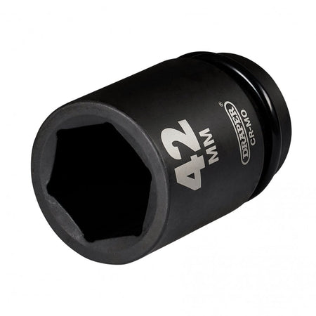 Draper HI-TORQ Deep Impact Socket, 1" Sq. Dr., 42mm: No.425D-MM