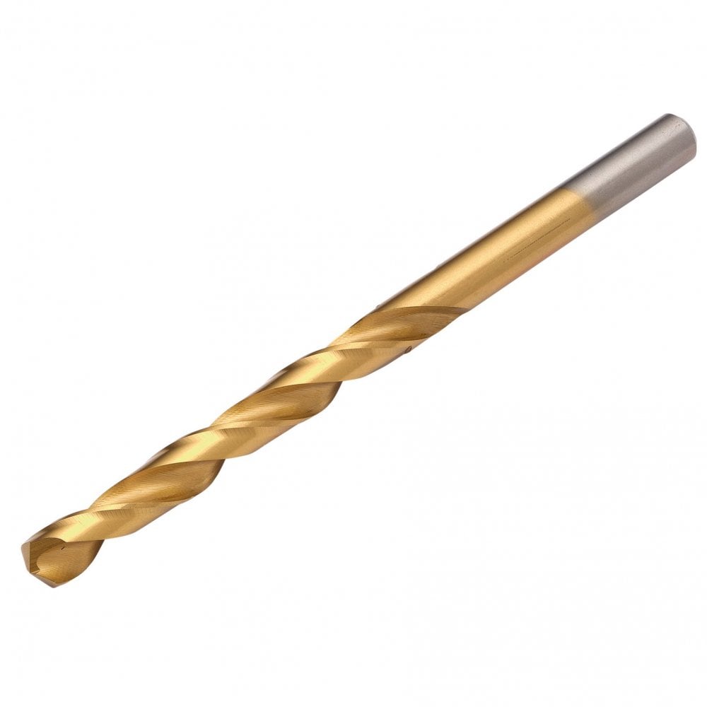 HSS Titanium Nitride Coated Drill Bit, 6.5mm x 101mm: No.DBTS