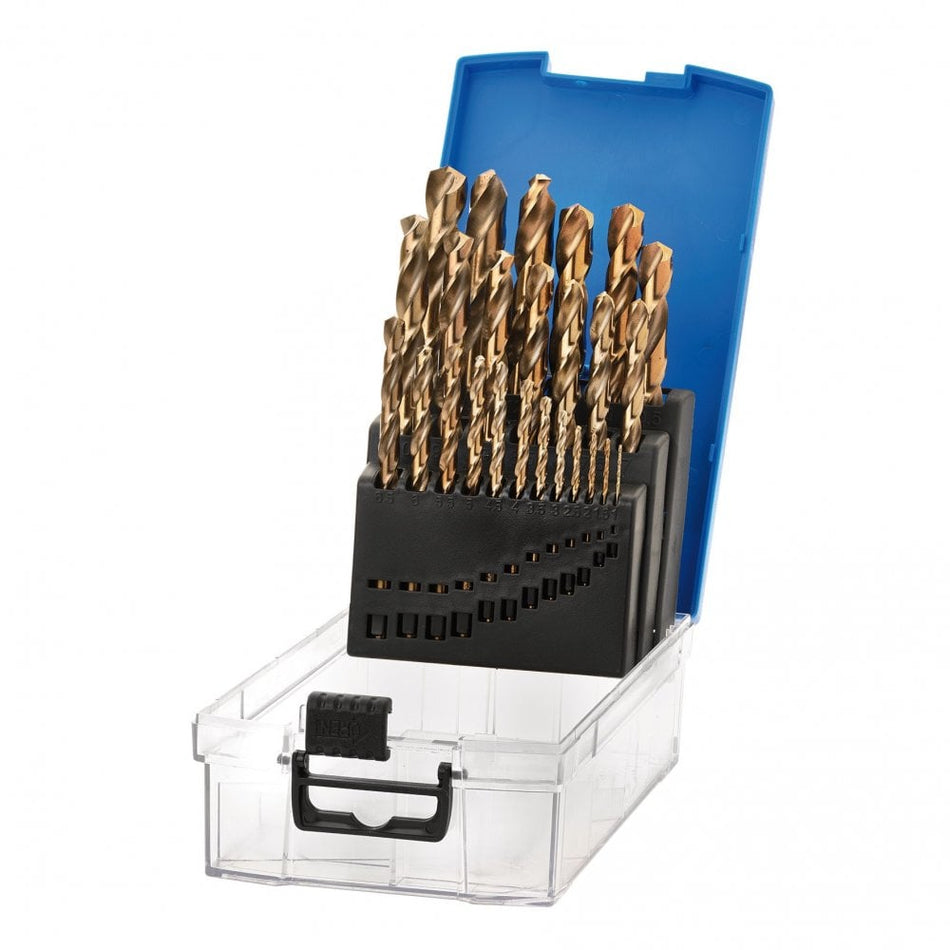 Draper Expert HSSE M35 Cobalt Drill Bit Set (25 Piece): No.DBCS2