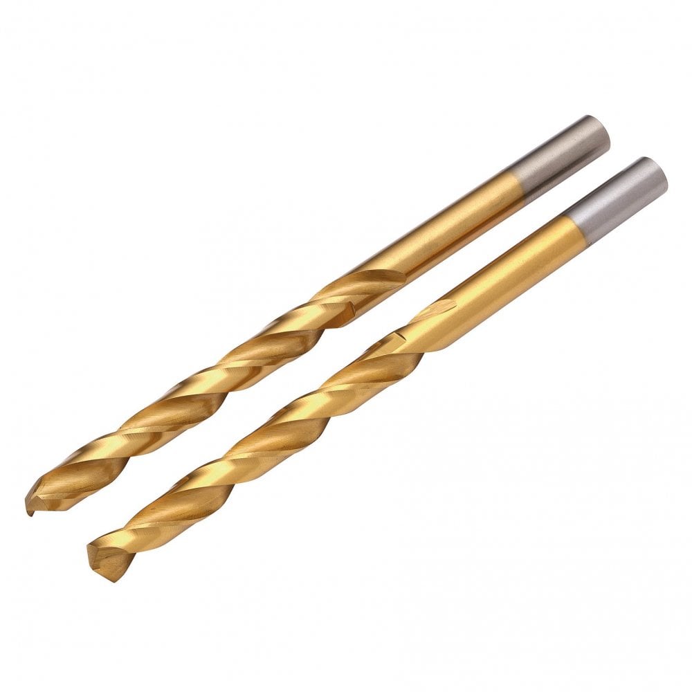 HSS Titanium Nitride Coated Drill Bit, 5.5mm x 93mm (Pack of 2): No.DBTS