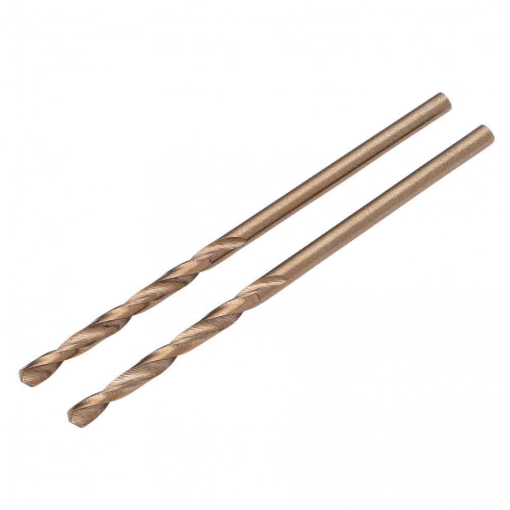 Draper Expert HSSE M35 Cobalt Drill Bit, 2.0mm x 49mm (Pack of 2): No.DBCS
