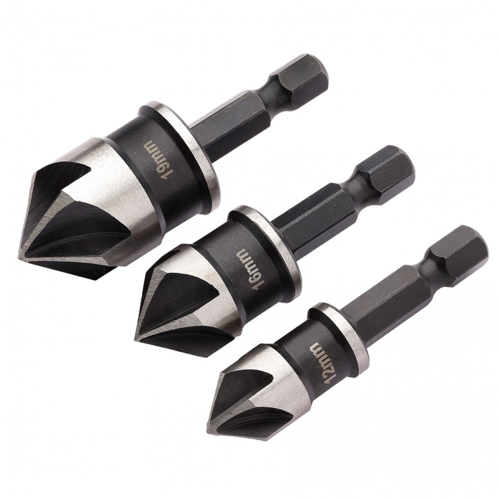 Countersink Bit Set (3 Piece): No.CSBSET1