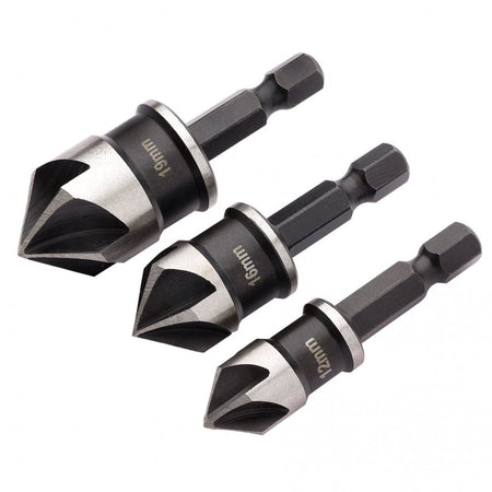 Countersink Bit Set (3 Piece): No.CSBSET1