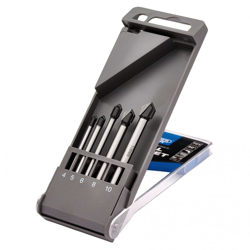Draper Expert TCT Ceramic Drill Bit Set (5 Piece): No.DBCPS1