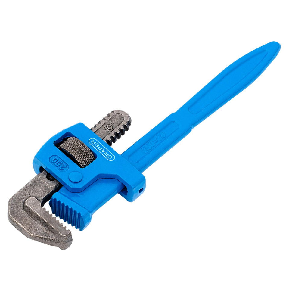 DRAPER 250mm Adjustable Pipe Wrench: Model No.676