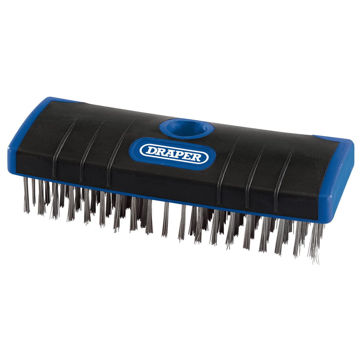 DRAPER Stainless Steel Bristle Scrub Brush (180mm): Model No. HD/SBSS