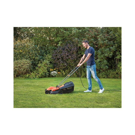 BLACK + DECKER BEMW451 Electric Lawnmower 32cm 1200W 240V