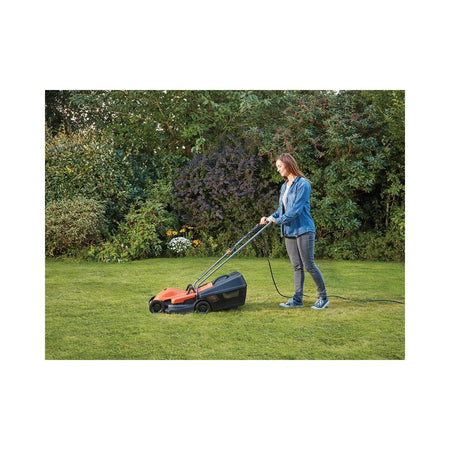 BLACK + DECKER BEMW451 Electric Lawnmower 32cm 1200W 240V