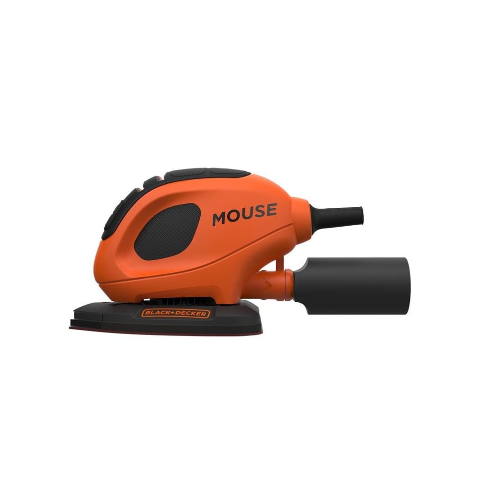 BLACK + DECKER 55W Mouse Sander + 6 Sanding Sheets