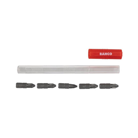 Bahco Screwdriver Bit Pen Display, 60 Piece