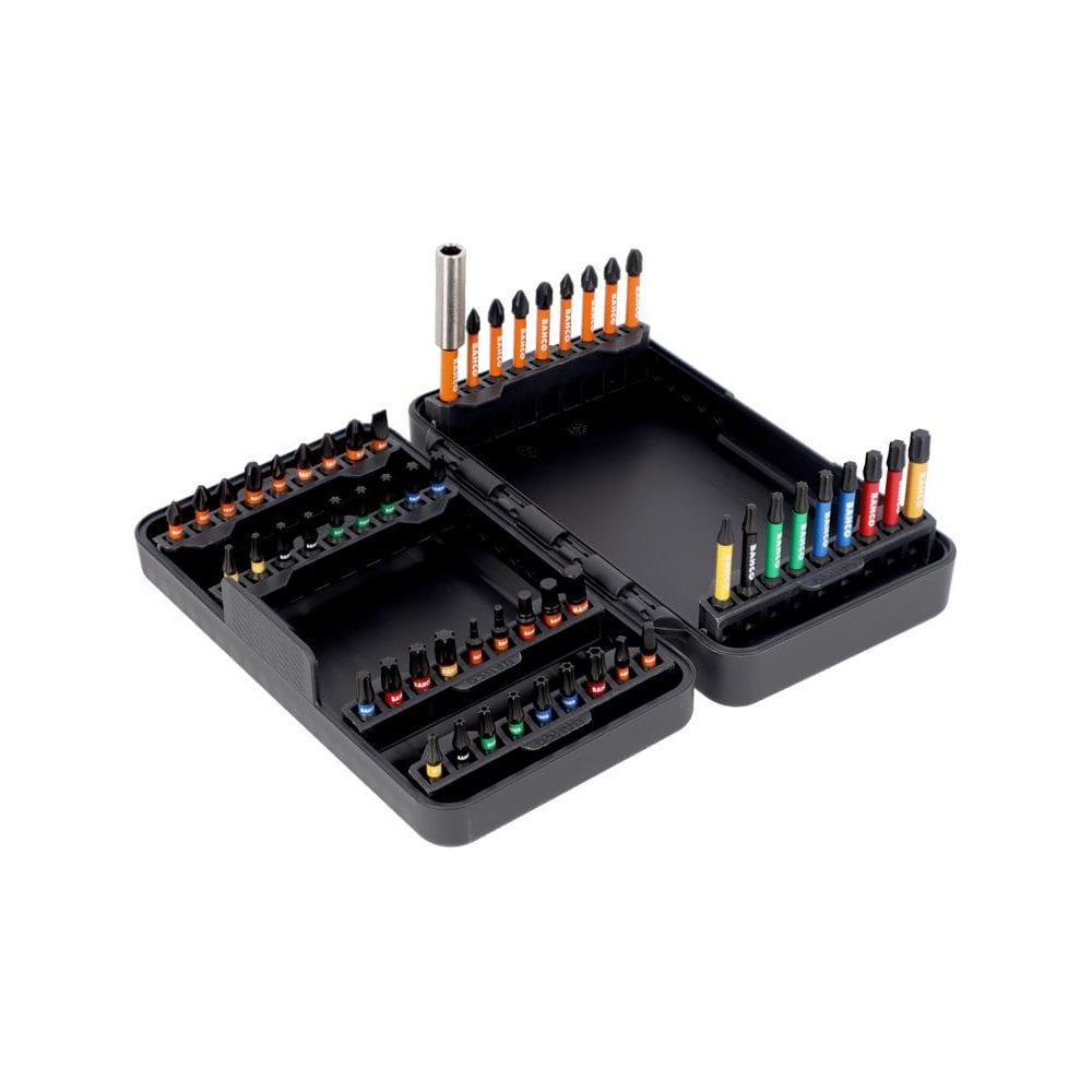Bahco 66IM/54C-1 Impact Bit Set, 54 Piece