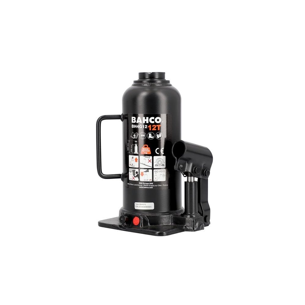Bahco BH4G12 Hydraulic Bottle Jack 12T