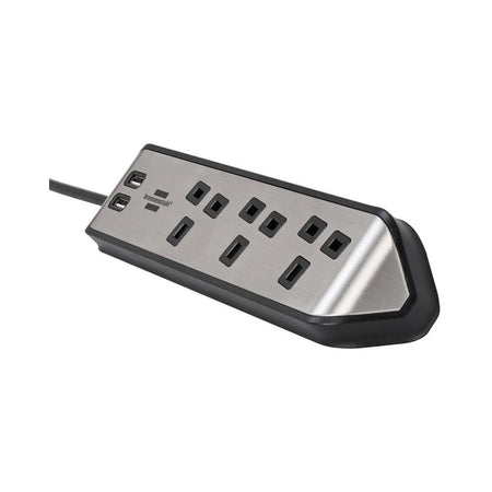 Brennenstuhl estilo Corner Extension Lead 240V 3-Gang 13A Black 2m